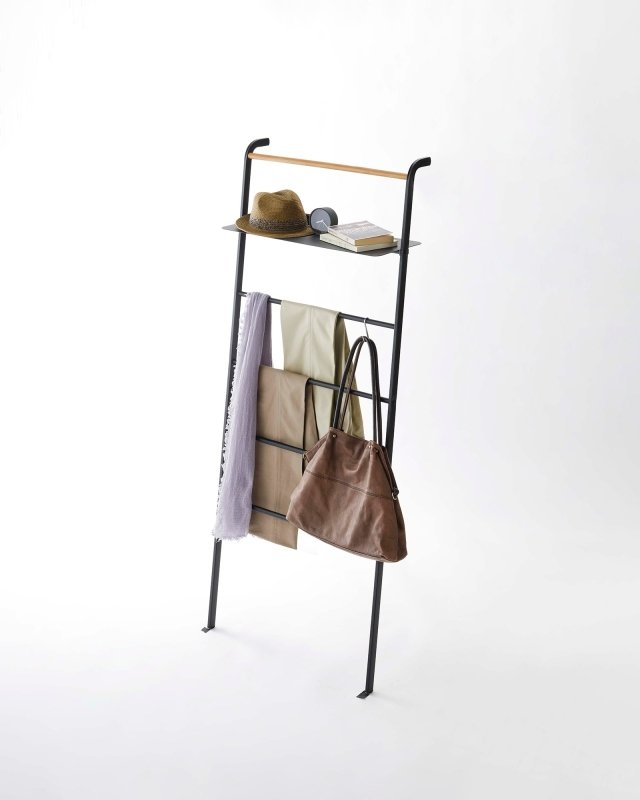 Leaning Storage Ladder - Two Styles - Steel - FCHF CITY