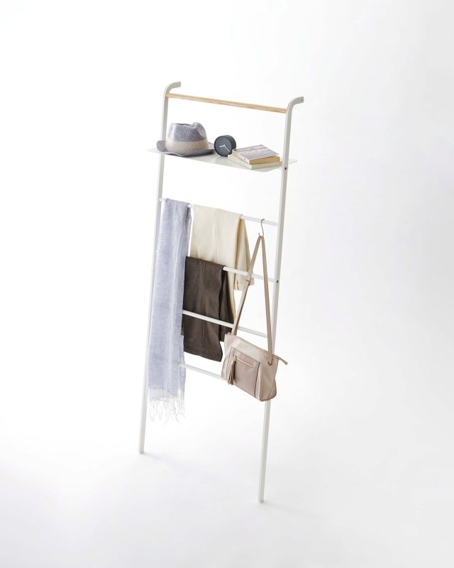 Leaning Storage Ladder - Two Styles - Steel - FCHF CITY