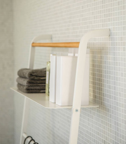Leaning Storage Ladder - Two Styles - Steel - FCHF CITY