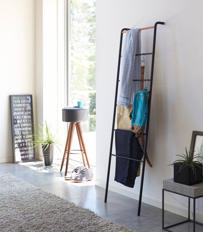 Leaning Storage Ladder - Two Styles - Steel - FCHF CITY