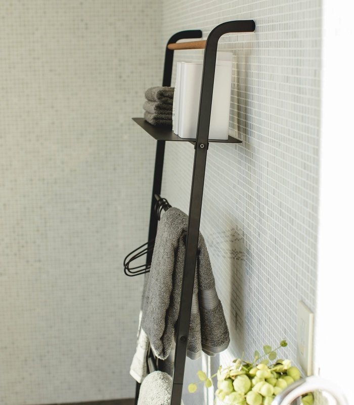 Leaning Storage Ladder - Two Styles - Steel - FCHF CITY