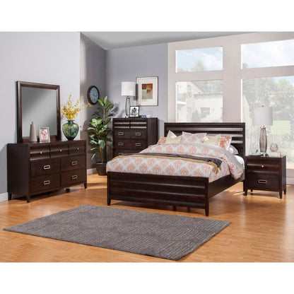 Legacy Bed, Black Cherry - FCHF CITY
