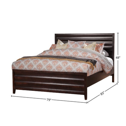 Legacy Bed, Black Cherry - FCHF CITY