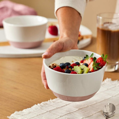 Libbey Austin 28 - ounce Porcelain Soup Salad Bowl, Set of 4 - FCHF CITY
