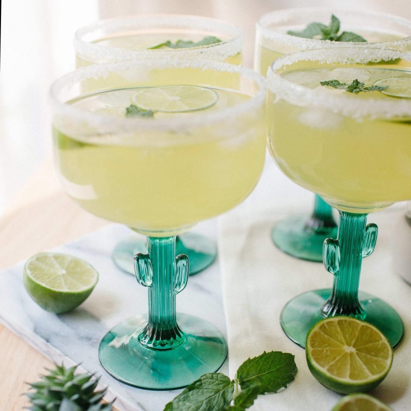 Libbey Cactus Margarita Glasses, 16 - ounce, Set of 4 - FCHF CITY