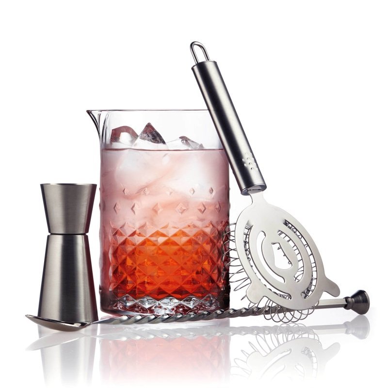 Libbey Classic Cocktail Carats 4 - Piece Bar Mixing Set - FCHF CITY