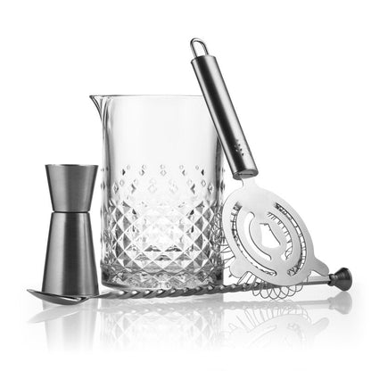 Libbey Classic Cocktail Carats 4 - Piece Bar Mixing Set - FCHF CITY