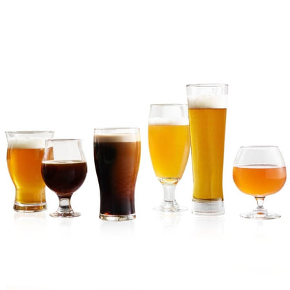 Libbey Craft Brews Assorted Beer Glasses, Set of 6 - FCHF CITY