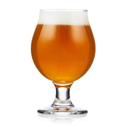 Libbey Entertaining Essentials Belgian Beer Glasses, 13 - ounce, Set of 6 - FCHF CITY