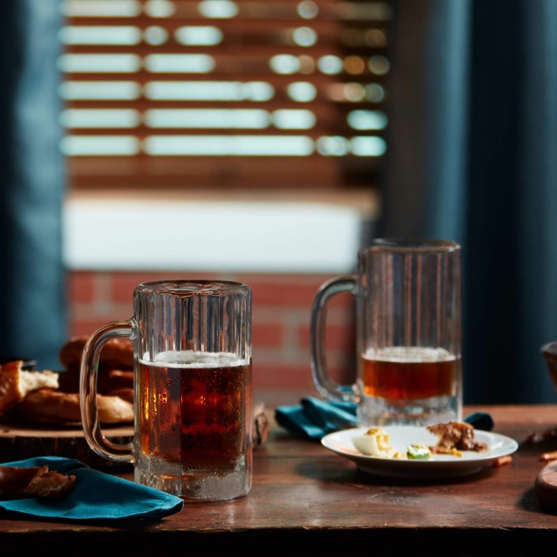 Libbey Heidelberg Glass Beer Mugs, 16 - ounce, Set of 4 - FCHF CITY