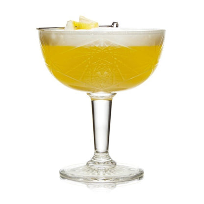 Libbey Hobstar Coupe Cocktail Glasses, 8.5 - ounce, Set of 4 - FCHF CITY