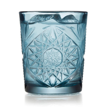 Libbey Hobstar Double Old Fashioned Glasses, 12 - ounce, Set of 4 - FCHF CITY