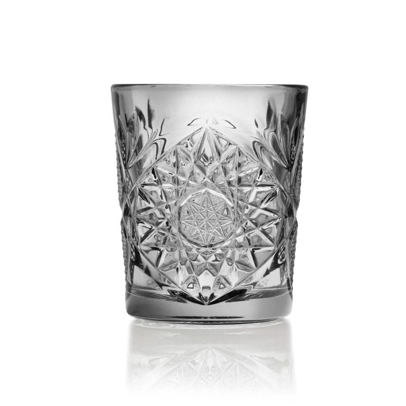 Libbey Hobstar Double Old Fashioned Glasses, 12 - ounce, Set of 4 - FCHF CITY