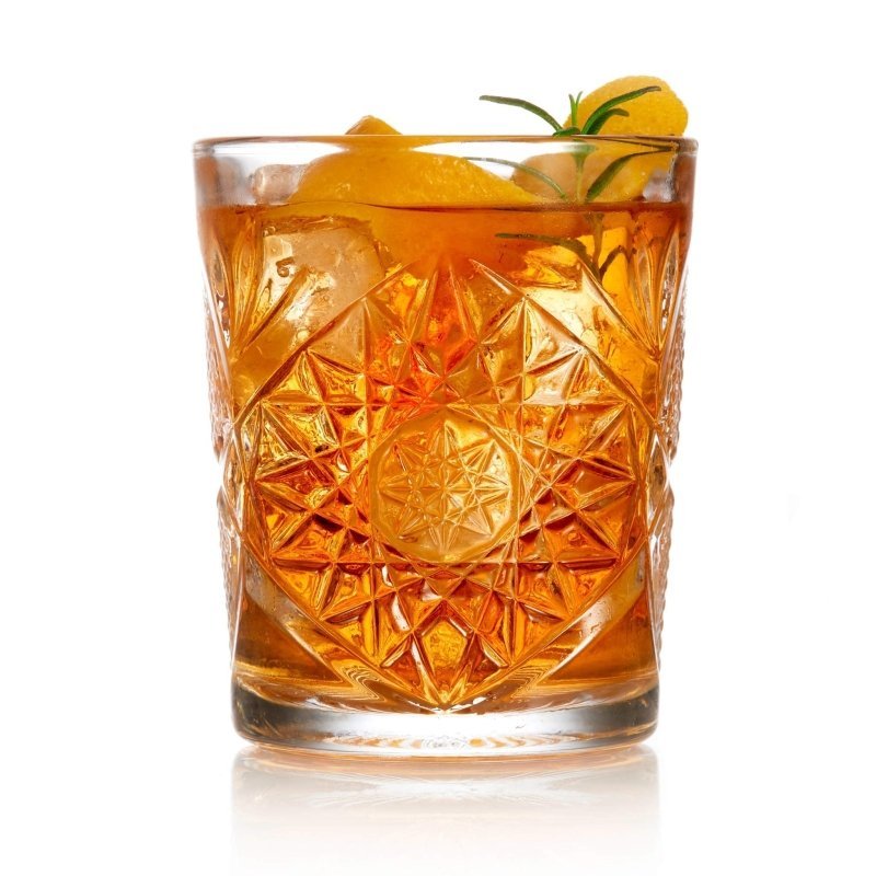 Libbey Hobstar Double Old Fashioned Glasses, 12 - ounce, Set of 4 - FCHF CITY