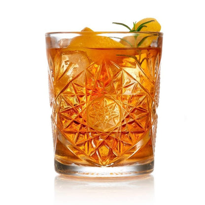 Libbey Hobstar Double Old Fashioned Glasses, 12 - ounce, Set of 4 - FCHF CITY