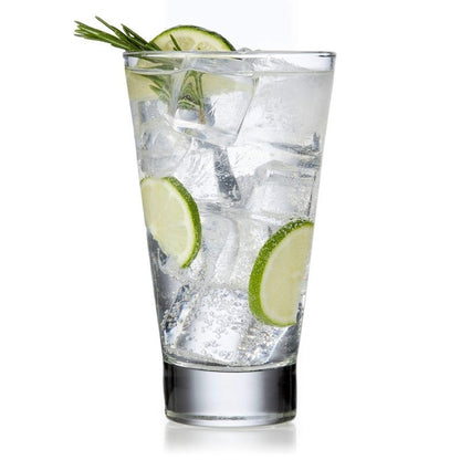 Libbey Modern Bar Essentials Highball Drinking Glasses, 12 ounce, Set of 6 - FCHF CITY