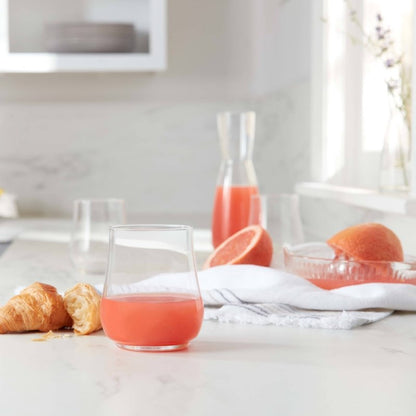 Libbey Perfect For Everything Stackable Stemless Glasses, 17 - ounce, Set of 6 - FCHF CITY
