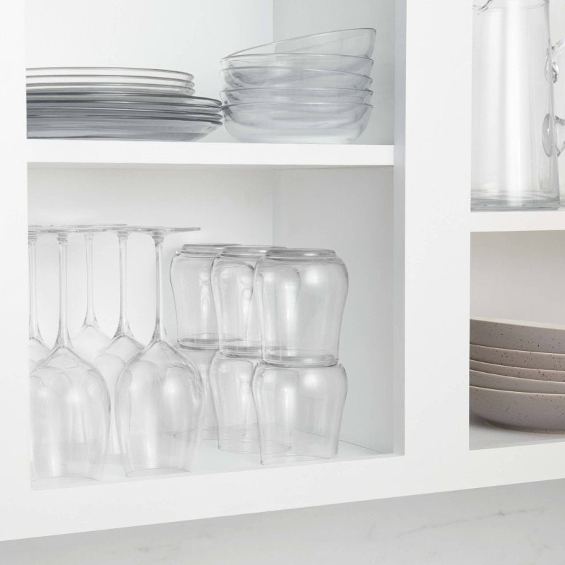 Libbey Perfect For Everything Stackable Stemless Glasses, 17 - ounce, Set of 6 - FCHF CITY