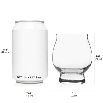 Libbey Signature Kentucky Bourbon Trail Whiskey Tasting Set, 4 Whiskey Glasses with Wood Paddle - FCHF CITY