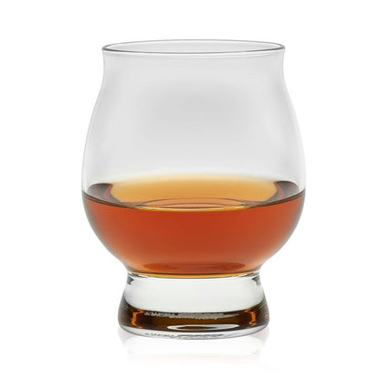 Libbey Signature Kentucky Bourbon Trail Whiskey Tasting Set, 4 Whiskey Glasses with Wood Paddle - FCHF CITY