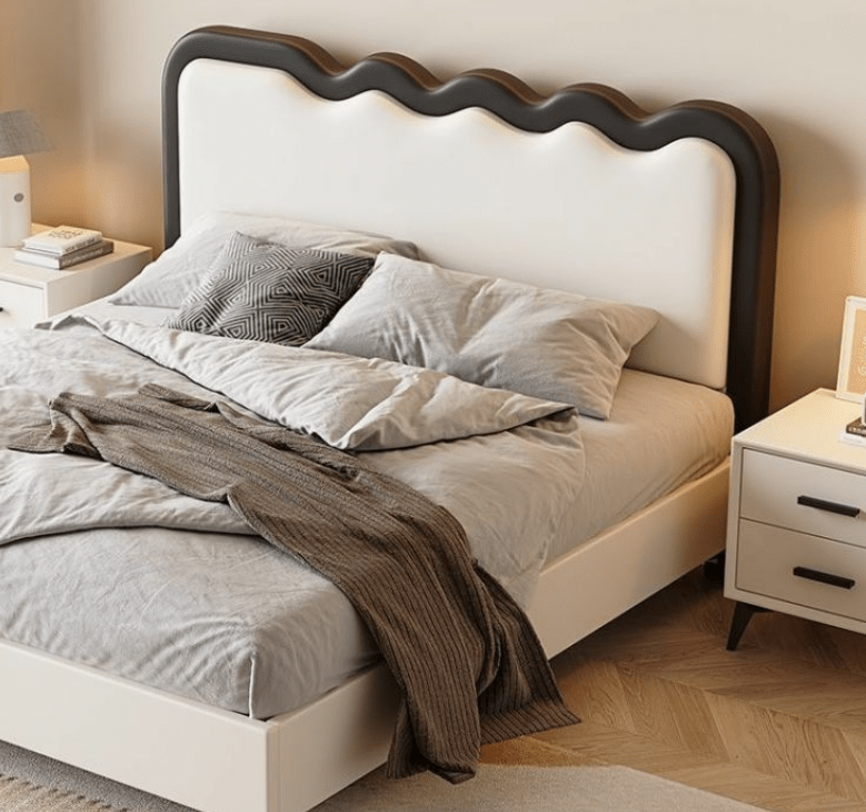 Light Luxury European Style Soft Leather Headboard - FCHF CITY
