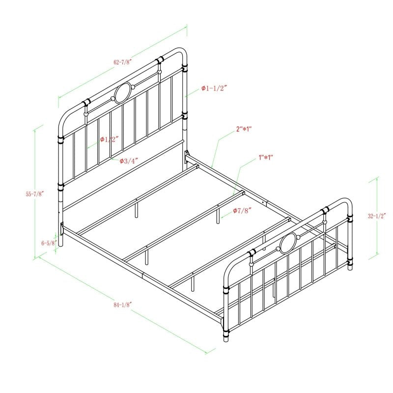 Liora Queen Bed - FCHF CITY