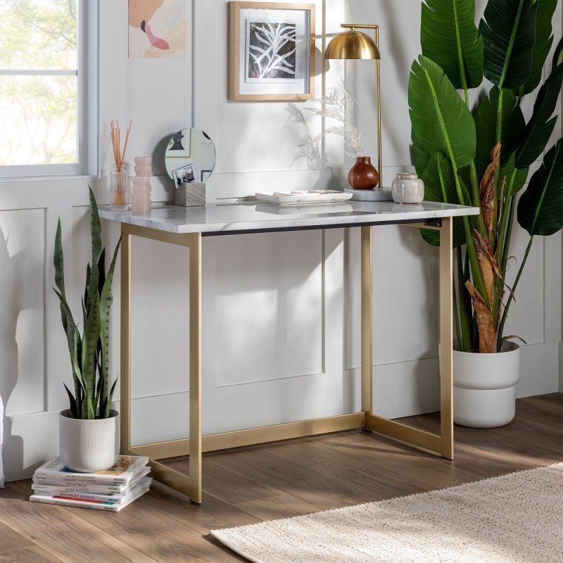 Lira Marble Table &amp; Desk - FCHF CITY