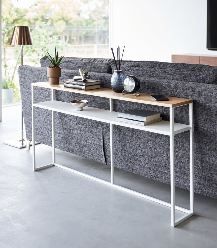 Long Console Table - Two Styles - Steel - FCHF CITY