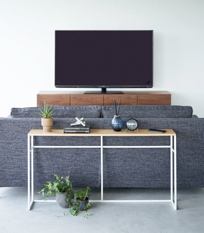 Long Console Table - Two Styles - Steel - FCHF CITY