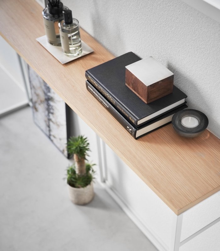 Long Console Table - Two Styles - Steel - FCHF CITY