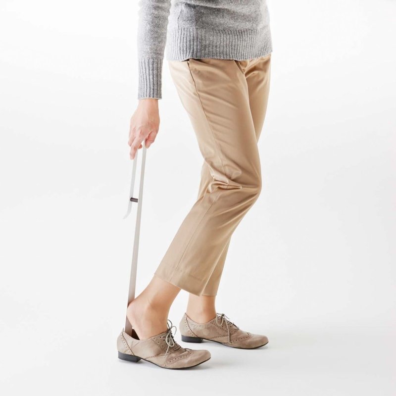 Long - Handled Shoehorn - Steel - FCHF CITY