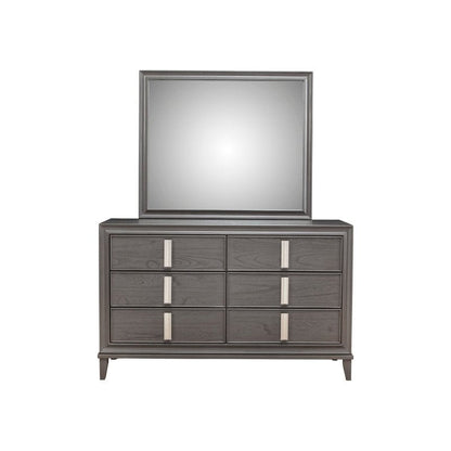 Lorraine Dresser, Dark Grey - FCHF CITY