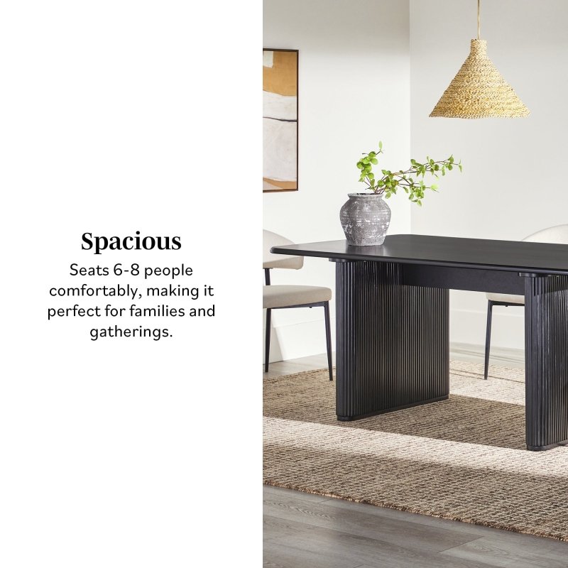 Lucienne Scandinavian Dining Table - FCHF CITY