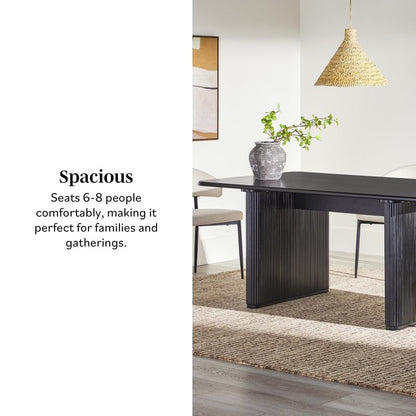 Lucienne Scandinavian Dining Table - FCHF CITY