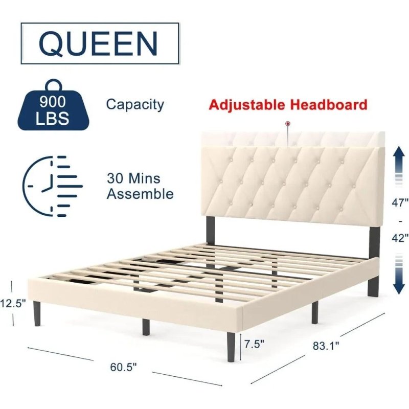 Lydia Bed Frame - FCHF CITY