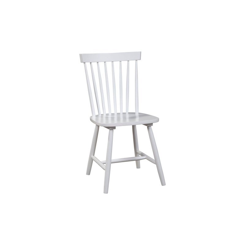 Lyra Set of 2 Windsor Chairs, White - FCHF CITY