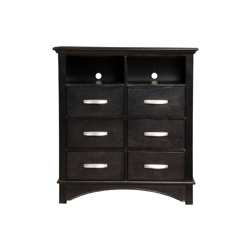 Madison Media Chest, Dark Espresso - FCHF CITY