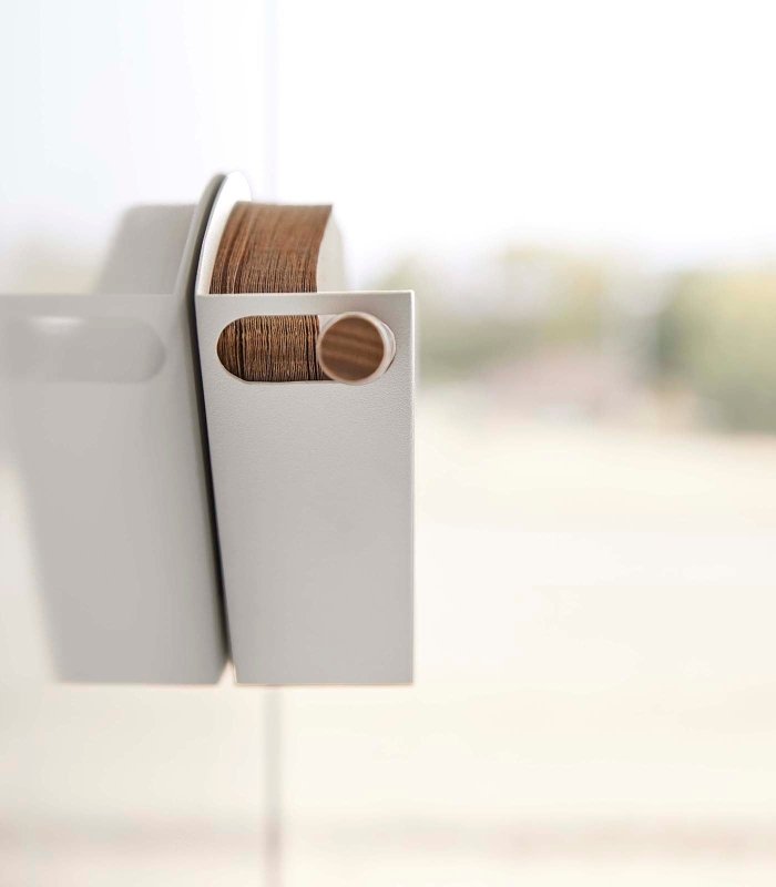 Magnetic Coffee Filter Case - Size 04 - Steel + Wood - FCHF CITY