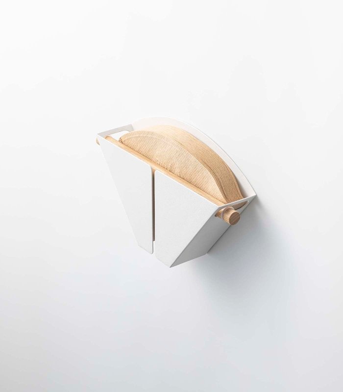 Magnetic Coffee Filter Case - Size 04 - Steel + Wood - FCHF CITY