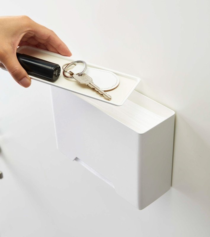 Magnetic Face Mask Dispenser - Steel - FCHF CITY
