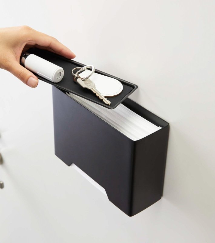 Magnetic Face Mask Dispenser - Steel - FCHF CITY