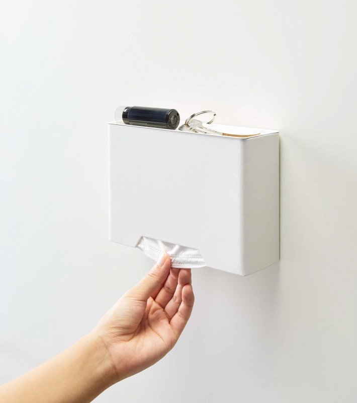 Magnetic Face Mask Dispenser - Steel - FCHF CITY