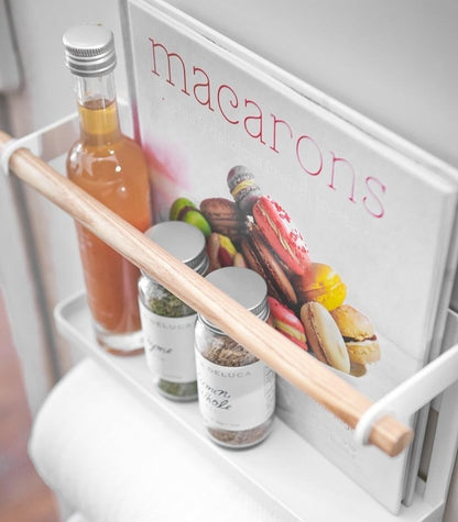 Magnetic Kitchen Organizer - Steel + Wood - FCHF CITY