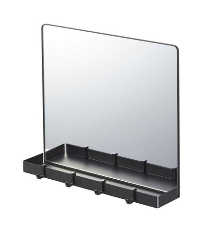 Magnetic Mirror with Storage Rack - Glass - FCHF CITY