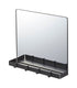 Magnetic Mirror with Storage Rack - Glass - FCHF CITY