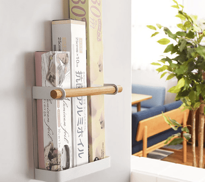 Magnetic Storage Pocket - Steel + Wood - FCHF CITY