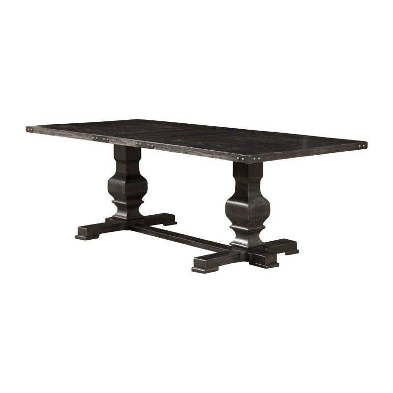 Manchester Dining Table, Vintage Black - FCHF CITY