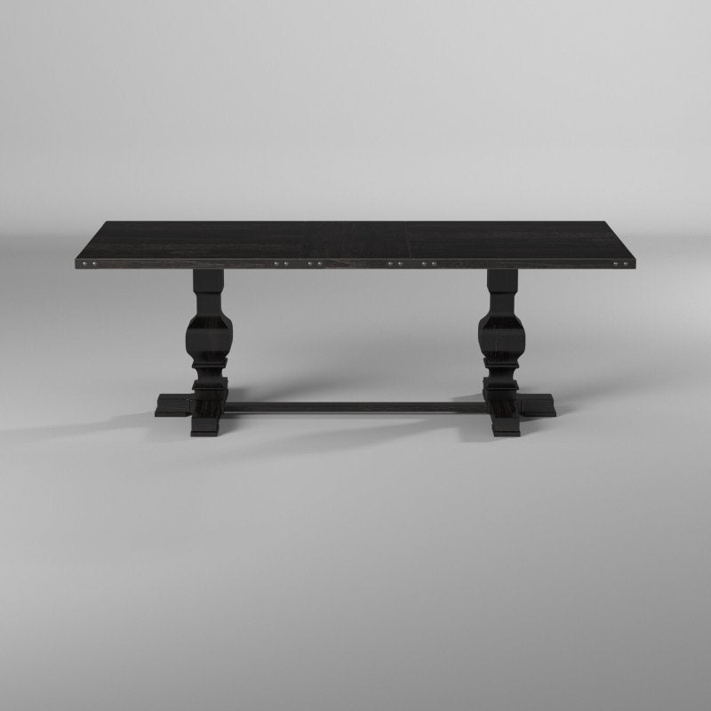 Manchester Dining Table, Vintage Black - FCHF CITY