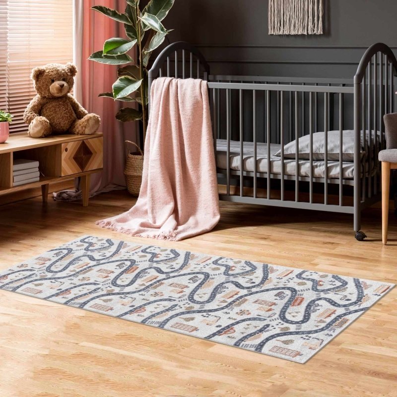 Mave Roads Washable Rug for Kids - FCHF CITY