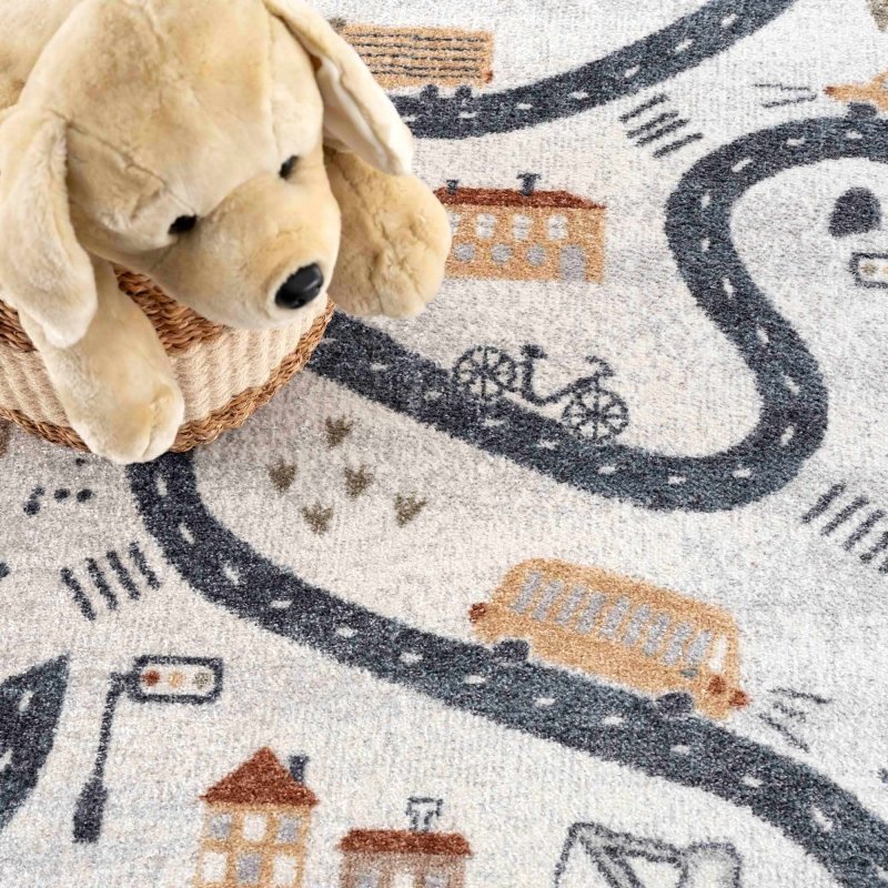 Mave Roads Washable Rug for Kids - FCHF CITY